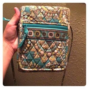 Vera Bradley Peacock print purse